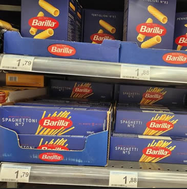 Fideos Barilla