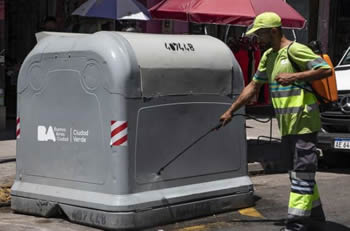 Higienizar contenedores