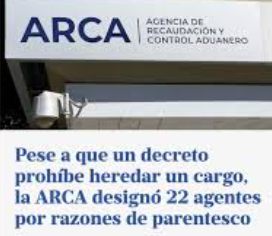 Cargos por herencia