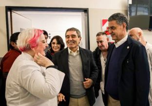 Macri en Hospital Piñero
